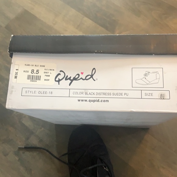 Qupid wedge booties size 8.5 - Picture 7 of 7